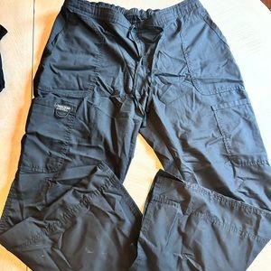 Cherokee Workwear Scrub Set Black Size Large